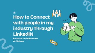 How to Connect with people in my industry Through LinkedIN