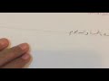 أساسيات خط الرقعة للصف الخامس للمعلمة إيمان صبحي