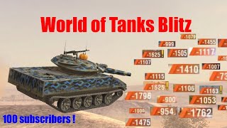 100 Subscribers, 100,000 damage | World of Tanks Blitz