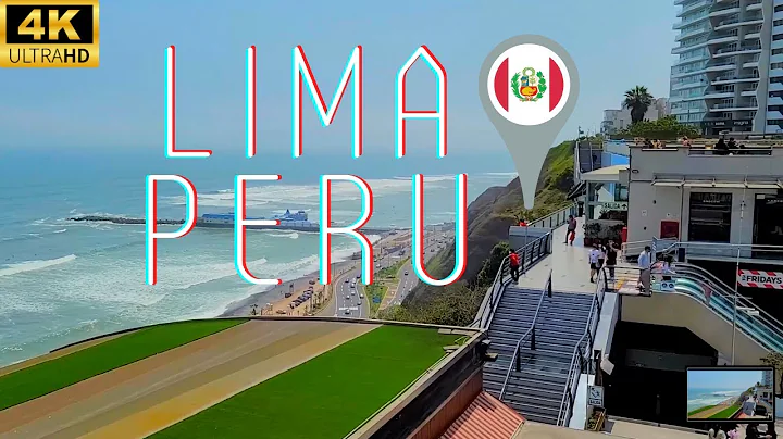 🇵🇪 Lima, Peru / 4K Walking Tour / Mira Flores / Malecón de Miraflores