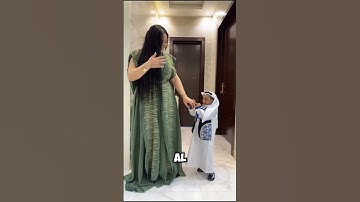 Thumbnail of Small shaikh of Dubai Aziz al Asmar and his wife🤯 #short #small #shaikh #of #dubai #wife #facts
