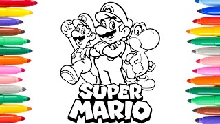 Super Mario Coloring Pages / Fun coloring mario.