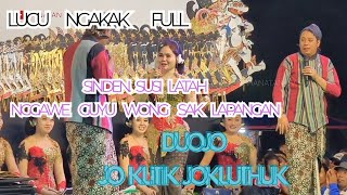 SUSI SINDEN LATAH LUCU ,DUOJO JOKLITIK JOKLUTUK 