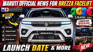 15 September कल होगी लॉन्च New Breeza 2026🇮🇳|| SUZUKI Breeza FACELIFT🔥|| ₹5.29 Lakh Price Book Now👌👌