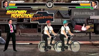 Political Kombat '12: Romney Vs. Cain and Santorum screenshot 5