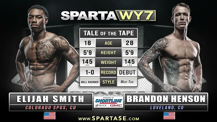 Sparta WY7: Elijah Smith v Brandon Henson