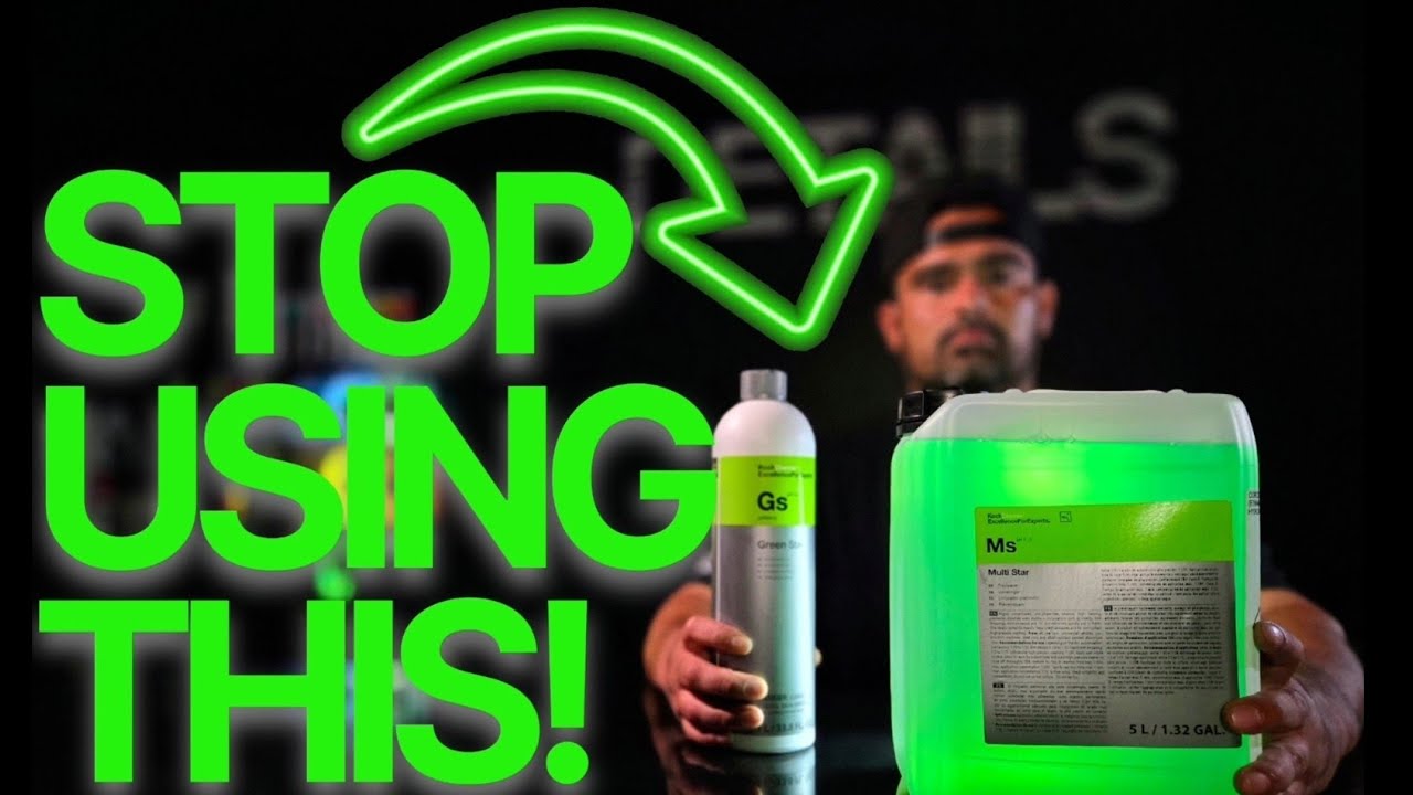 Stop using the wrong KOCH CHEMIE products for detailing