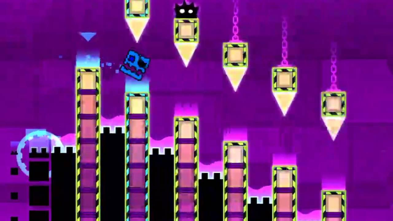 Geometry Dash Meltdown: Airborne Robots 100% + Coins - YouTube