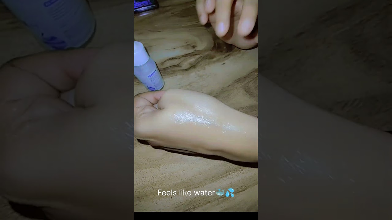 The most lightweight serum I've ever tried💦 hydrating but not oily/greeesy 