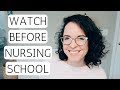 HOW TO PREPARE FOR NURSING SCHOOL