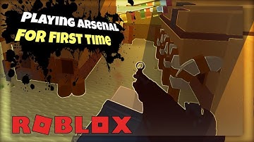 Arsenal Roblox - Playing Arsenal For first time, Hacker