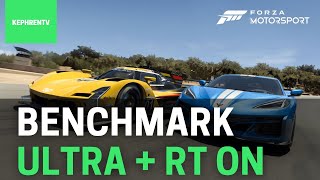 Forza Motorsport Official Benchmark - RTX 4090 Ryzen 7800x3D - 1440P Ultra + RT ON