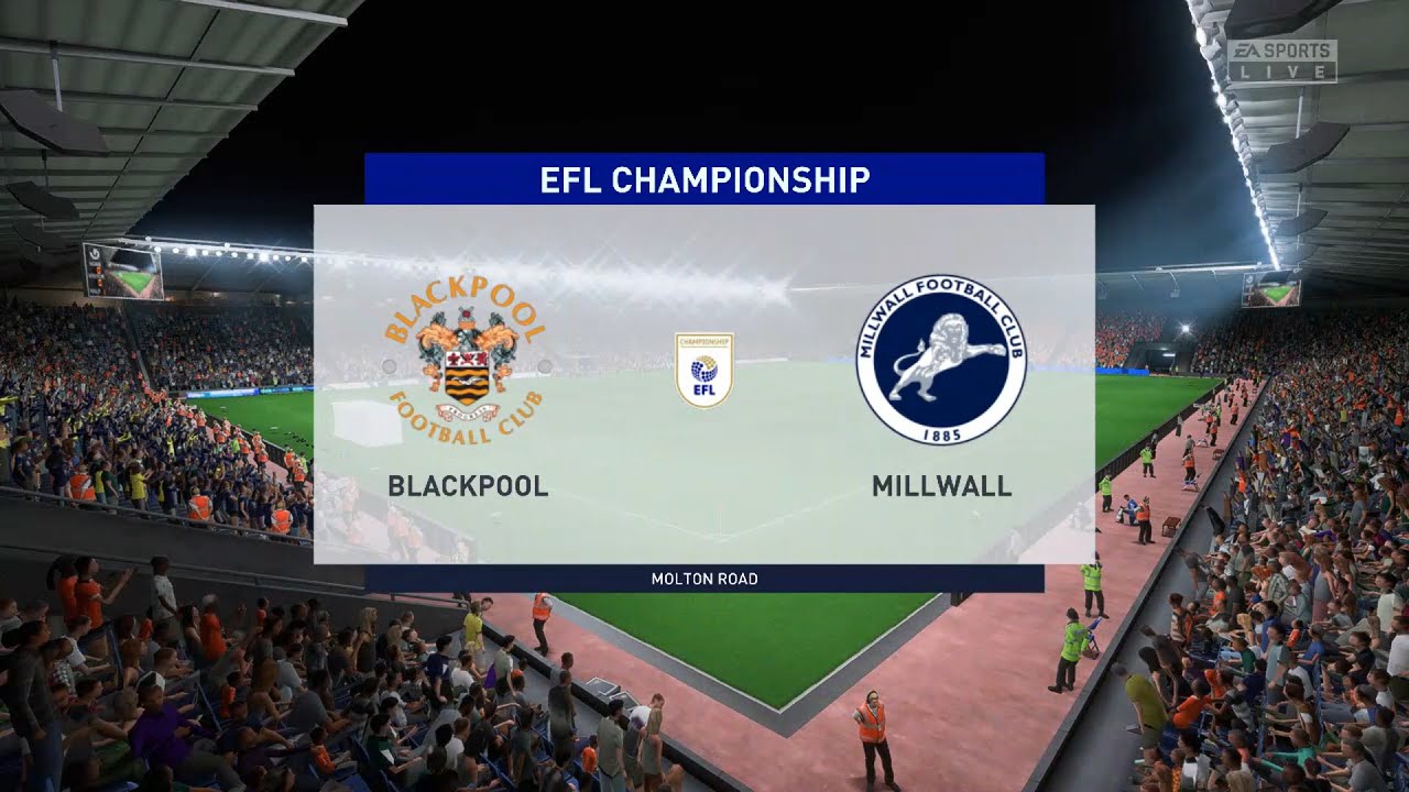 ⚽ Blackpool vs Millwall ⚽ | EFL Championship (28/04/2023) | Fifa 23