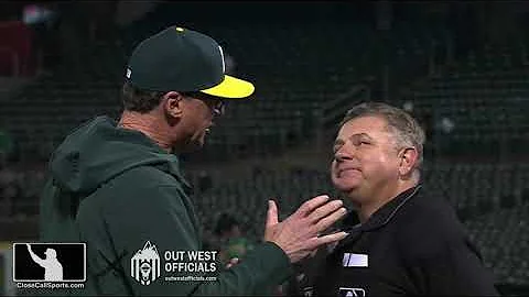 Ejections 180-181 - Greg Gibson ejects A's Ryan Ch...