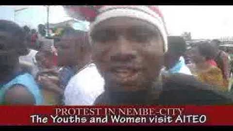 PROTEST IN NEMBE-CITY