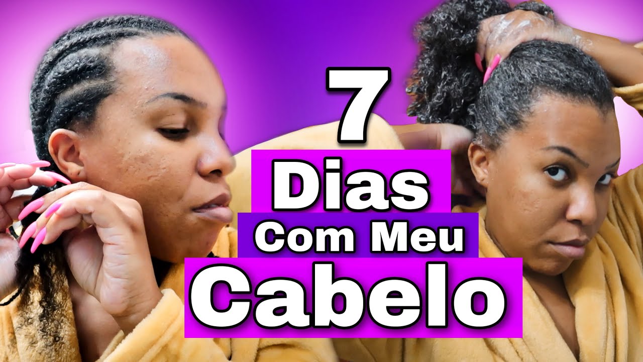 1 SEMANA COM MEU CABELO CRESPO por Luany Cristina