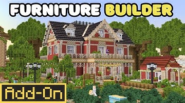 Furniture Builder Add-On | Interactive Blocks Minecraft Bedrock