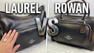 Coach Rowan Pockets vs Laurel Pockets: Which Love Leather bag Has the BEST Pockets? 👀