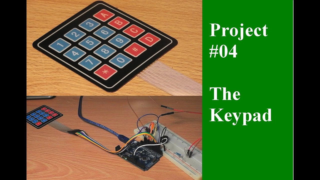 Arduino Keypad secret code - YouTube