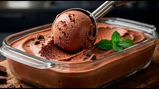 Delicious Homemade Chocolate Ice Cream | Only 3 Ingredients!