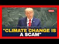 Trump Calls Climate Change the Greatest Scam Ever Perpetrated on the World