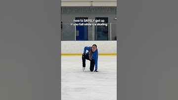 how to get up if you fall while ice skating! ⛸️ #iceskater #iceskating #skating #figureskating