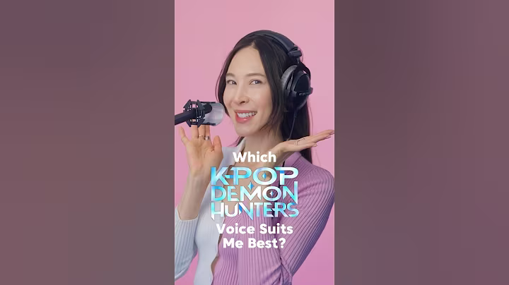 Which Kpop Demon Hunter's Voice Suits Me Best? #voiceactor #rumi #zoey #mira #lipsync #fyp