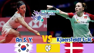 An Se Young (KOR) vs Line Højmark Kjaersfeldt (DEN) QF WS-PETRONAS Malaysia Open 2026