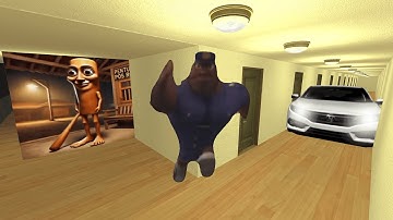 Officer Earl, Tung Tung Tung Sahur And Vehicle Nextbot Gmod