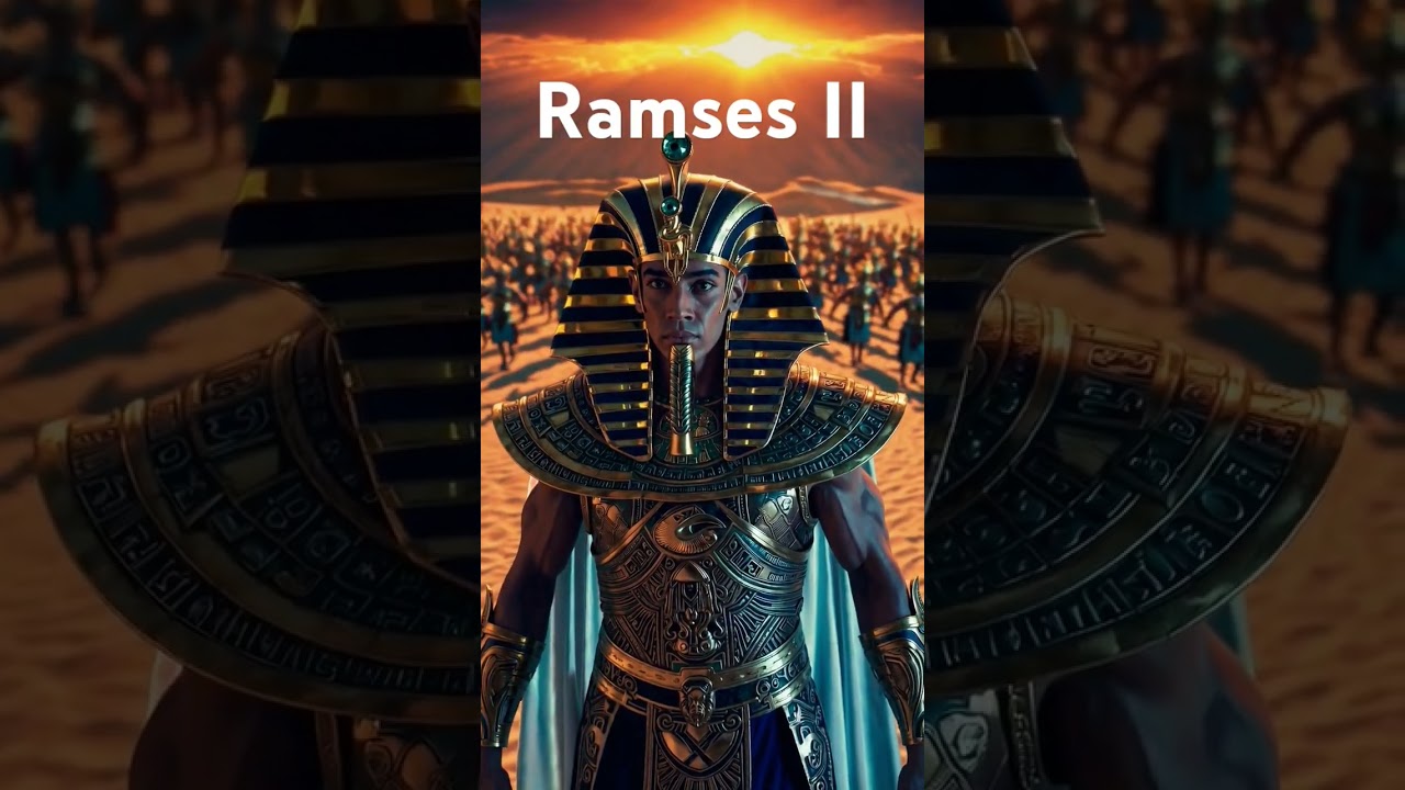 Pharaoh Ramses II: Egypt’s Legendary Leader Brought Back by AI
