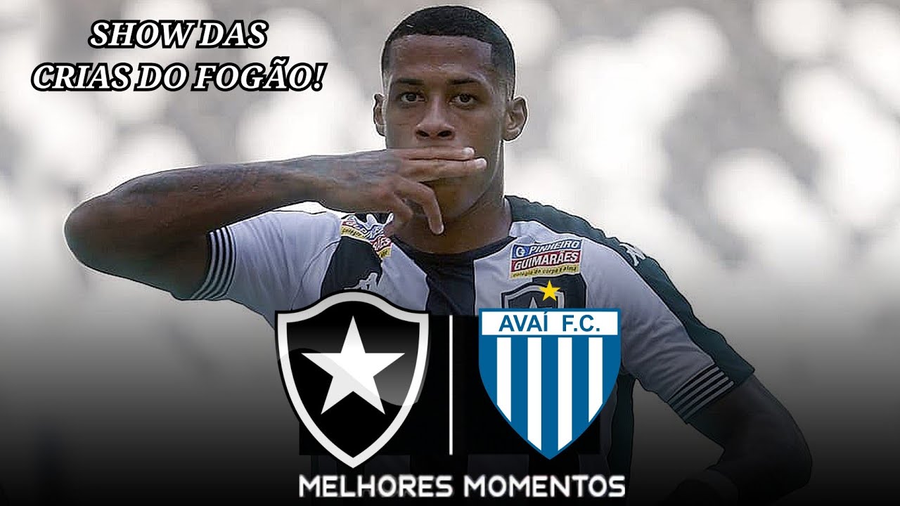 Botafogo x Avaí | Gols e Melhores Momentos | Brasileirão Sub20 2026 ...