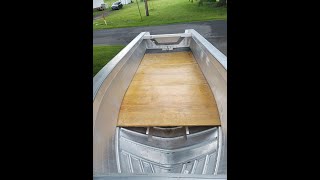 Aluminum Boat Restore - Part 5 - Floor Update by Nanook Outdoors 492 views 1 year ago 1 minute, 14 seconds