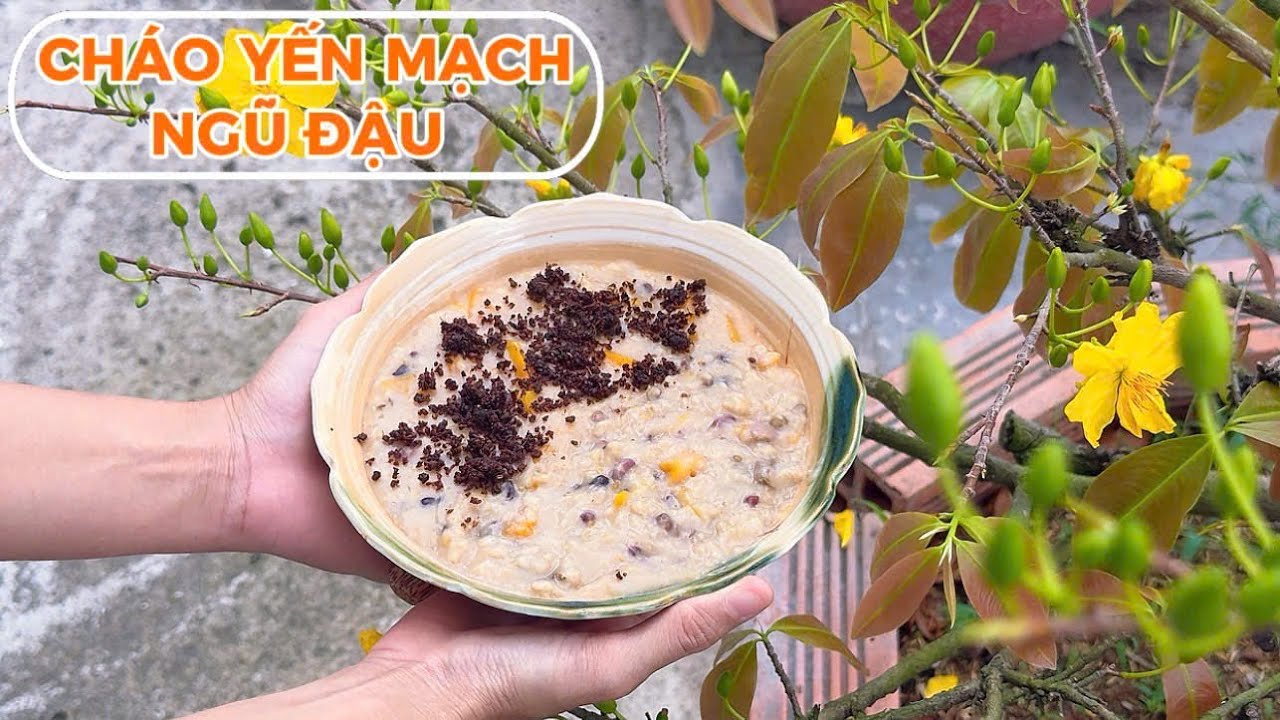 CHÁO YẾN MẠCH NGŨ ĐẬU 