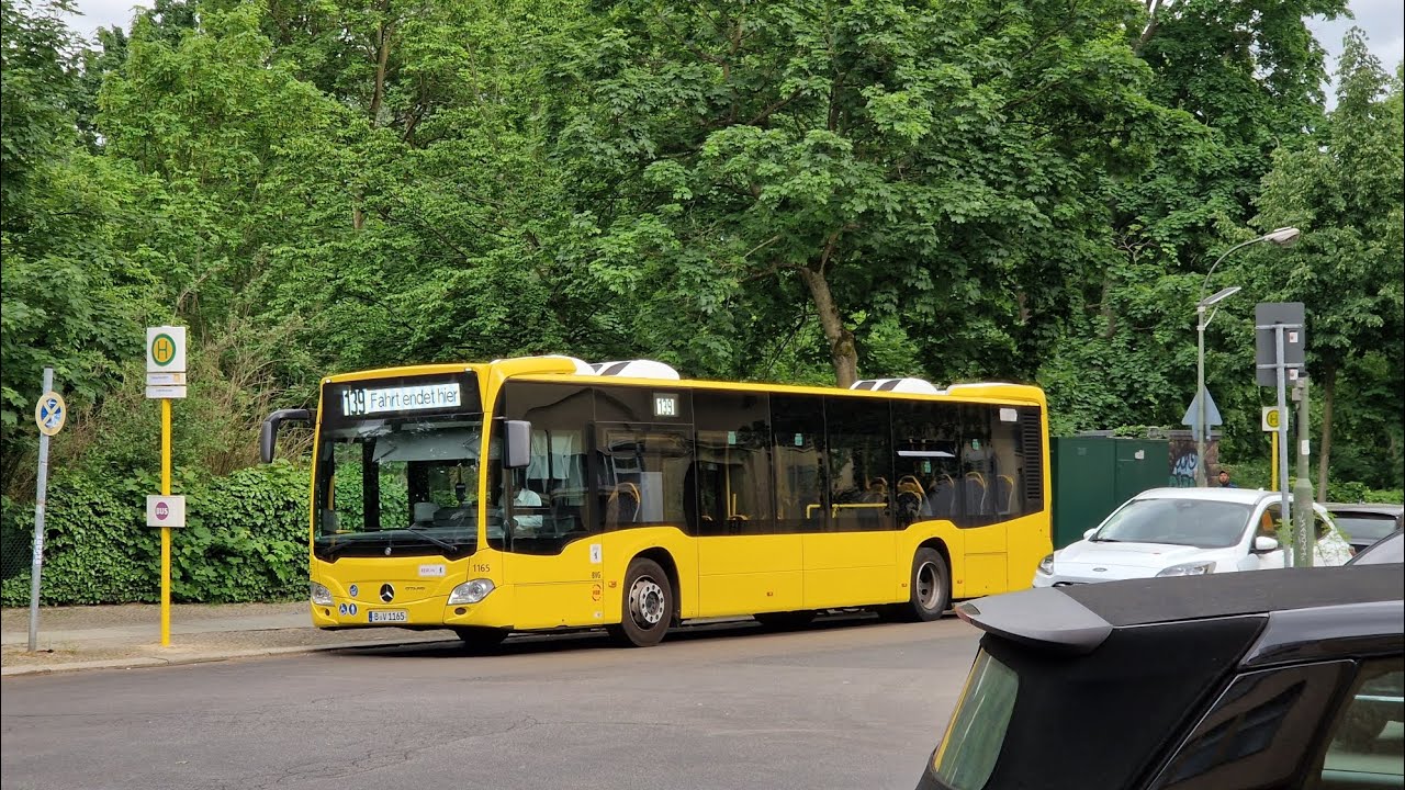 Bus Berlin | Mitfahrt im kompletten 139 von Werderstraße bis S Messe Nord/ICC im MB EN 21 1165