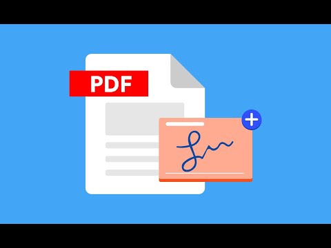 How To Insert Electronic Sign In Any Pdf File | Ilovepdf.Com | Inserting Sign In Pdf File