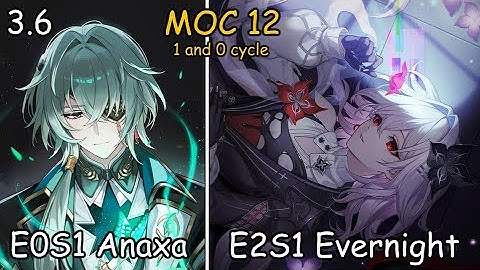 E0S1 Anaxa x E0S1 Cerydra & E2S1 Evernight | MOC 12 | HSR 3.6