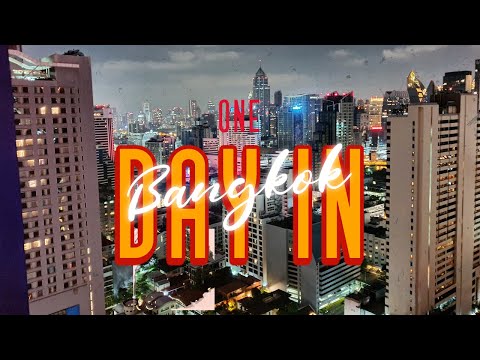 Bangkok Nightlife| Indian food in Bangkok| Bangkok Rooftop Bars |One Day in Bangkok|