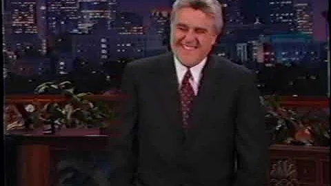 Jay Leno Monologue - 2/2000 & Angela Ramos Attempt...