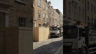 They lifted London buildings while boring underneath them