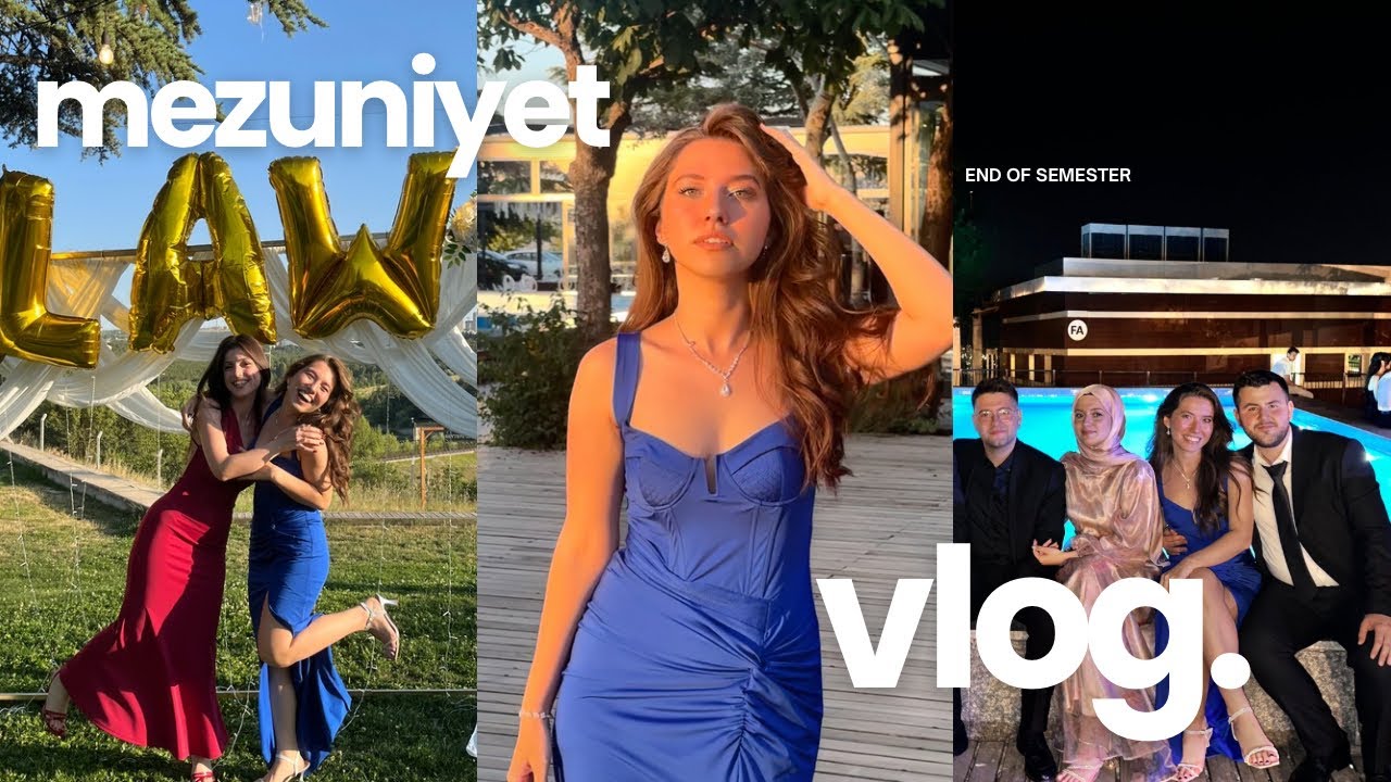 MEZUNİYET VLOGU: HACETTEPE HUKUKA VEDA🥹🥹