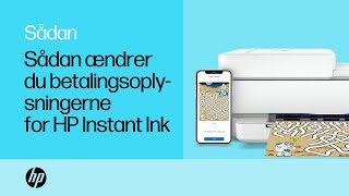 Sådan ændrer du betalingsoplysningerne for HP Instant Ink | HP-printere