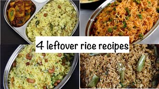 4 leftover rice recipes | quick and easy lunchbox rice recipes