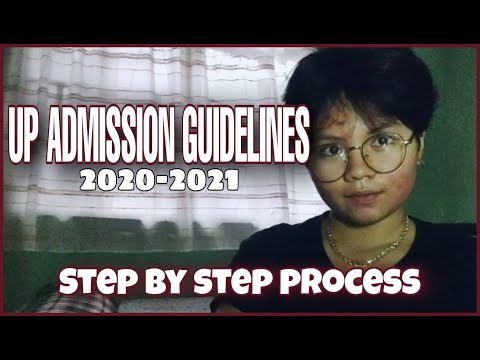 UP Admission 2020-2021 Guidelines | STEP BY STEP PROCESS (Yvon Kate)