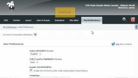 How to assign a template to all pages in CMS Made Simple - CMS Tutorials