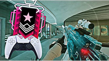 How THE BEST CONTROLLER PLAYER CLUTCHES ON CHAMPION Operation Commanding Force Rainbow Six Siege