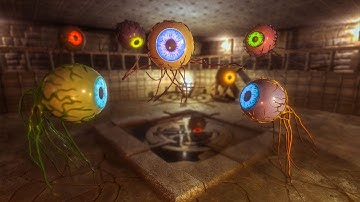 Infinity Series | Flying Eye Pack PBR - Demo Scene