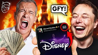 Elon WINS: Disney Continues BUYING ADS on X After FAILED Boycott to Save WOKE Marvel Flop | 'GFY!'