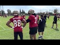 Trent Williams, George Kittle and 49ers training camp OT/TE combo blocking