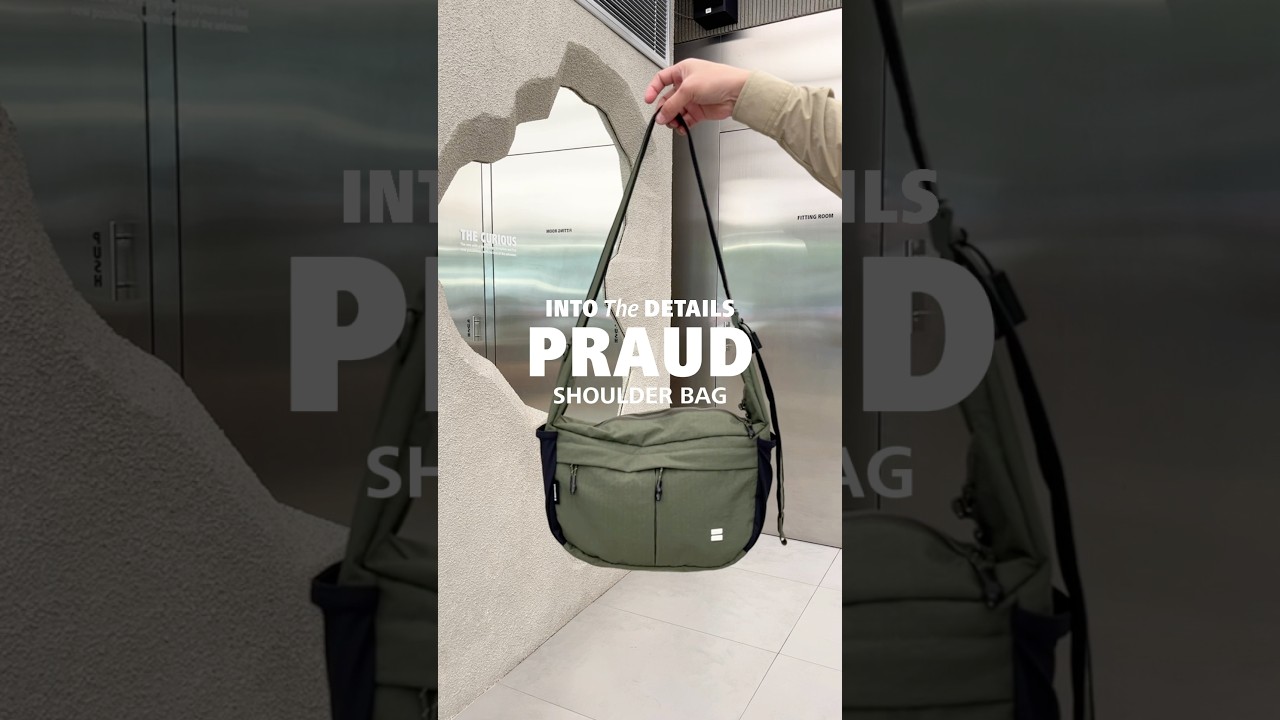 New from Bodypack — Praud Shoulder Bag 