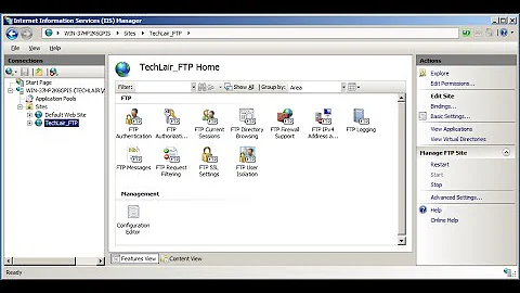 Install And Configure FTP Server | Windows Server 2008